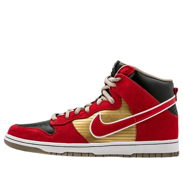 

Кроссовки sb dunk high pro Nike, красный