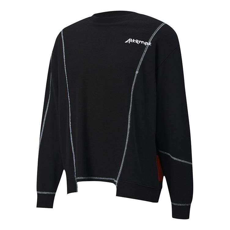 

Худи PUMA x ATTEMPT Crossover Casual Round Neck Contrasting Colors Long Sleeves Black 598272-01
