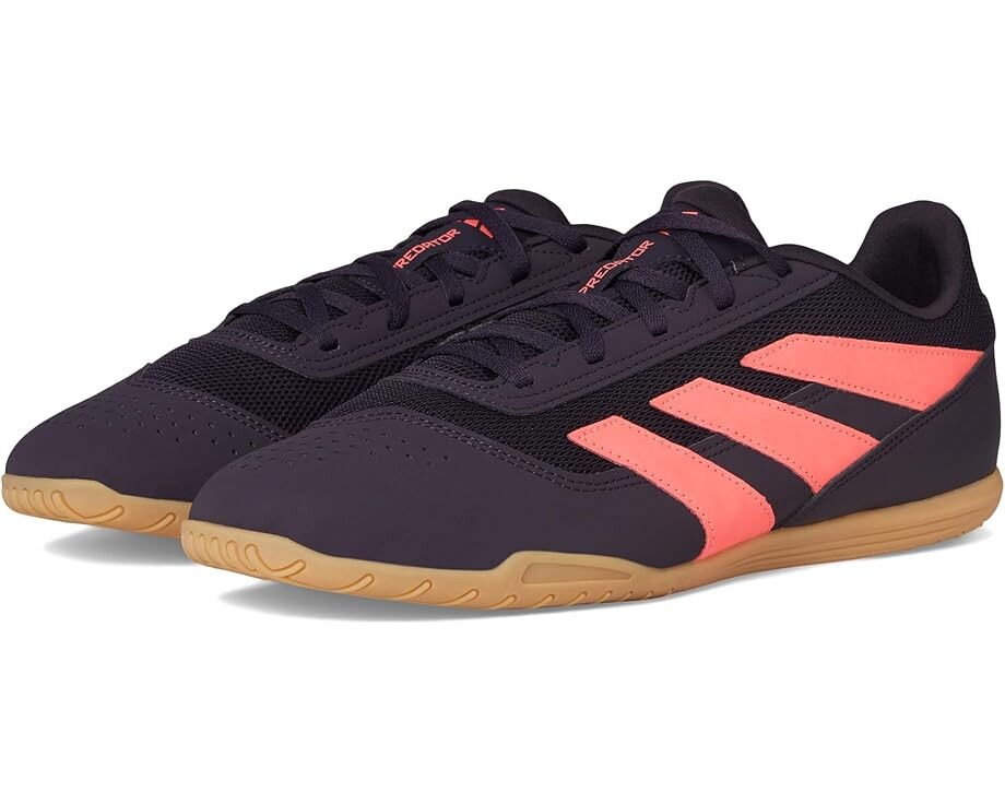 

Кроссовки adidas Predator Club In Sala, цвет Aurora Black/Turbo/Gum, Черный, Кроссовки adidas Predator Club In Sala, цвет Aurora Black/Turbo/Gum
