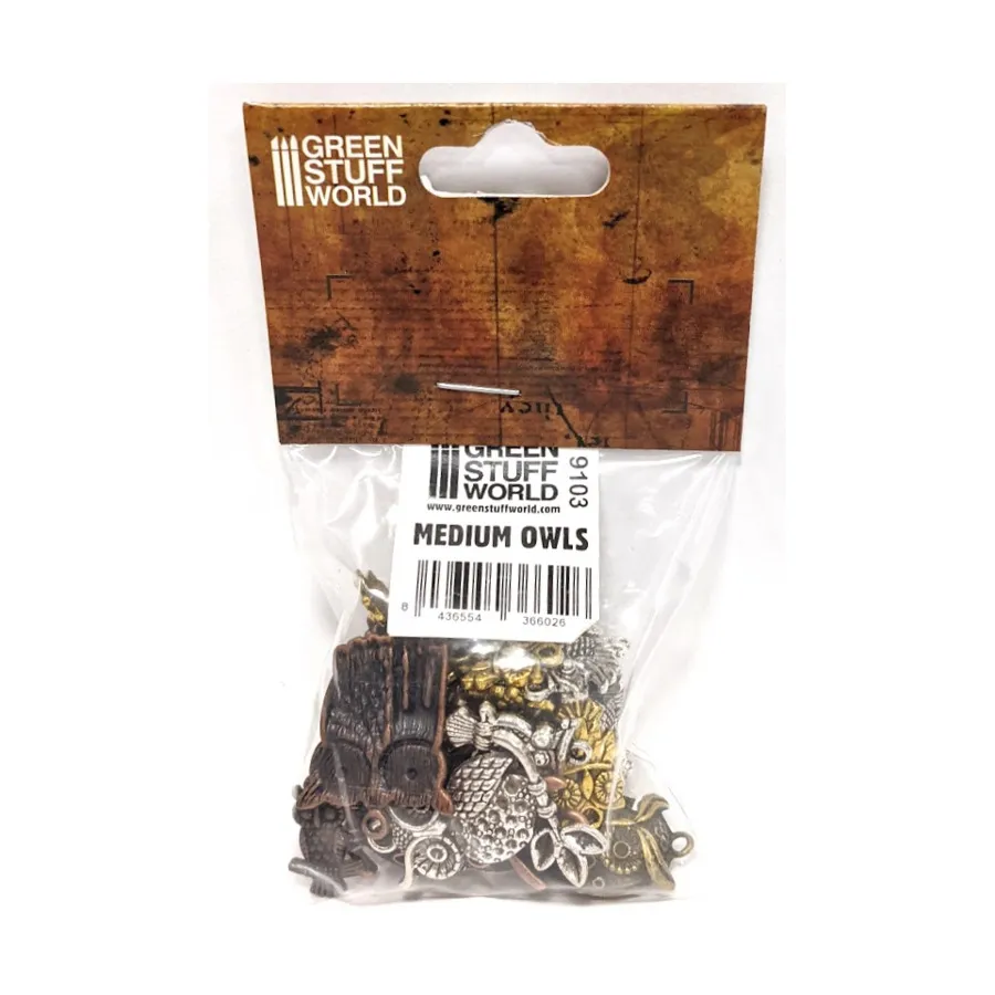 

Совы – средние (85 г), Accessories - Steampunk - Beads & Trinkets