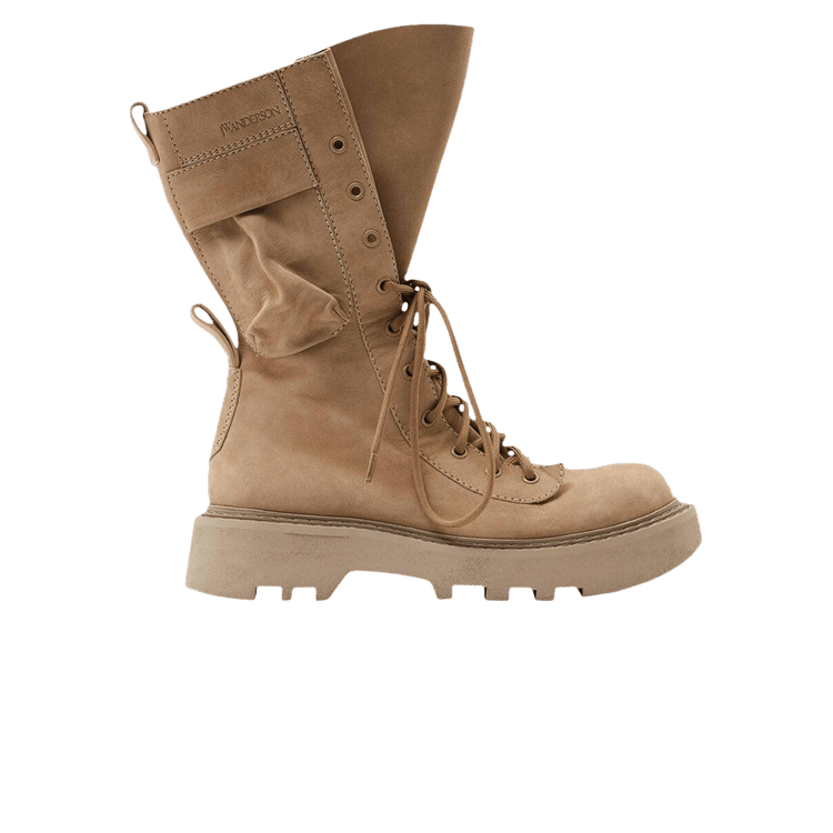 

Ботинки JW Anderson Combat Boot 'Taupe', желто-коричневый