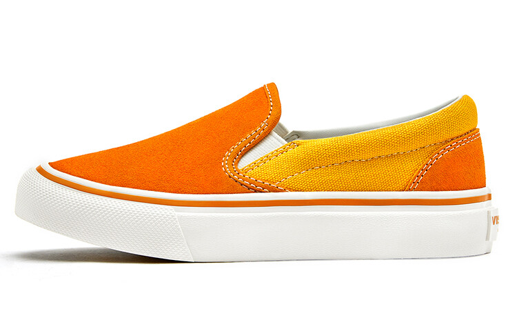 

Детские парусиновые туфли Kids Low-top Orange Vision Street Wear, цвет Orange