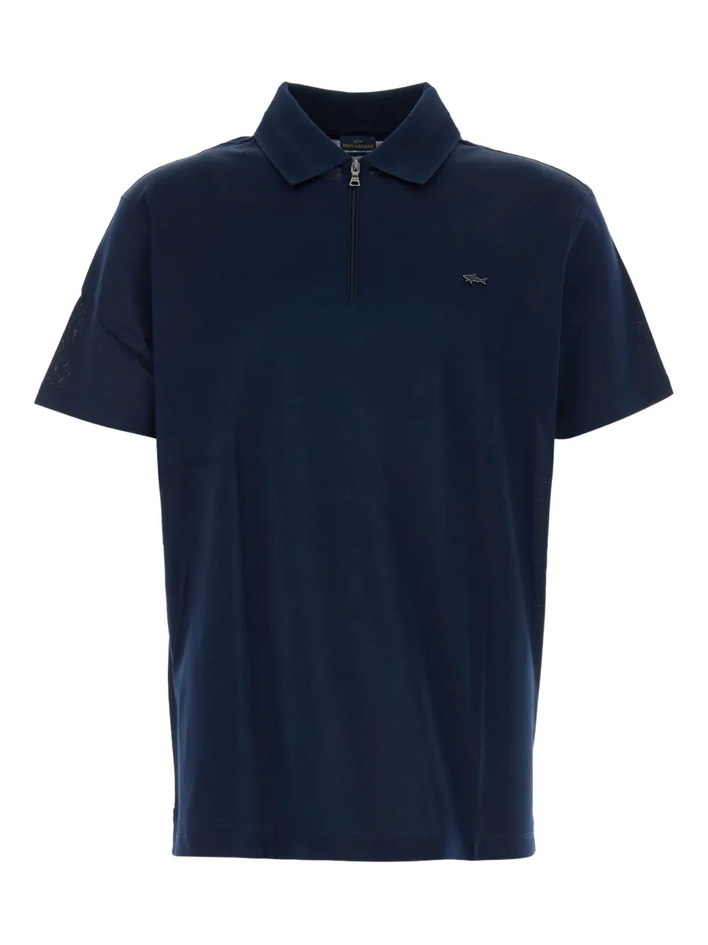 

Поло с логотипом Paul & Shark, синий