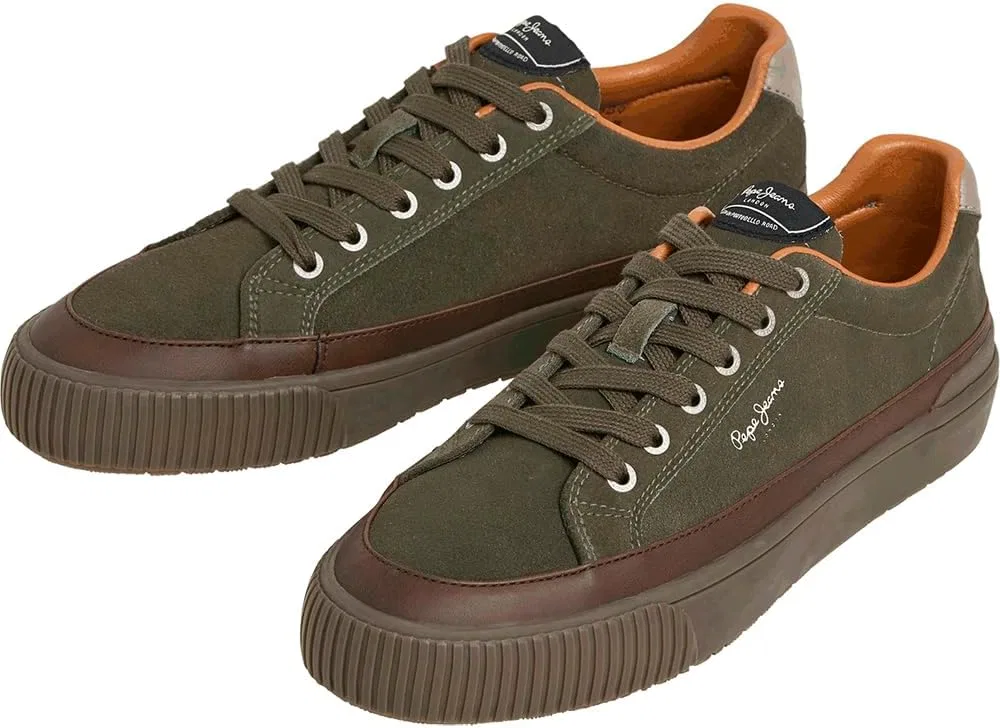 Мужские кроссовки Pepe Jeans Ben Evolution M, Green — фото 3