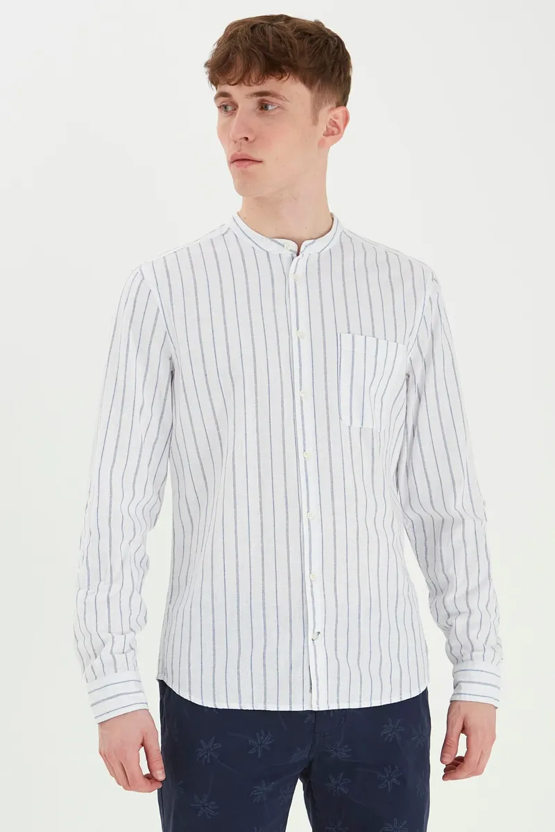 

Рубашка с длинными рукавами из смесового материала "BLEND BHShirt", белый