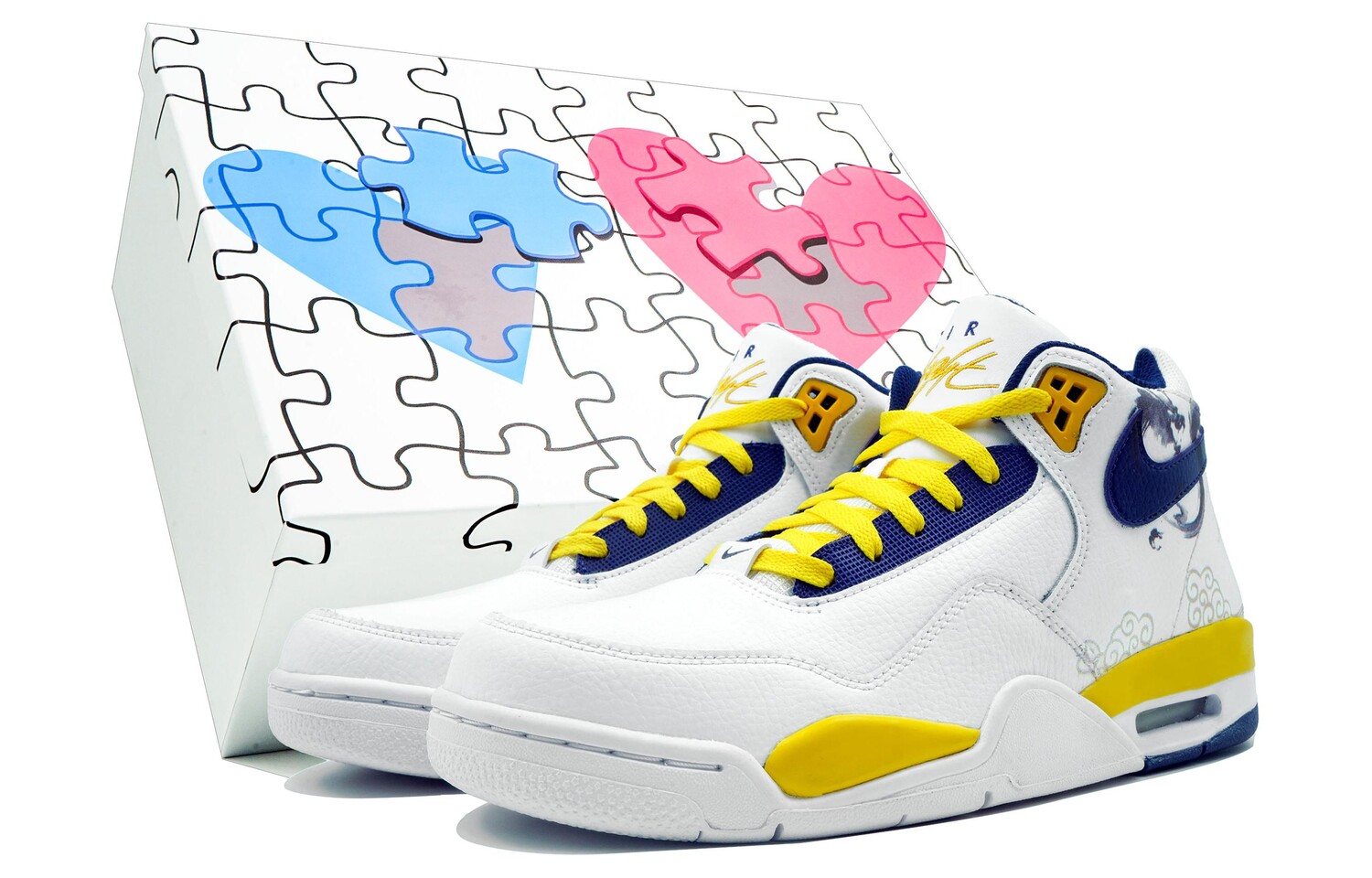 

Мужские баскетбольные кроссовки Nike Flight Legacy Vintage, White