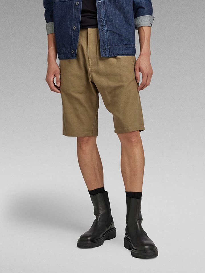 

Тканевые шорты G-Star, хаки