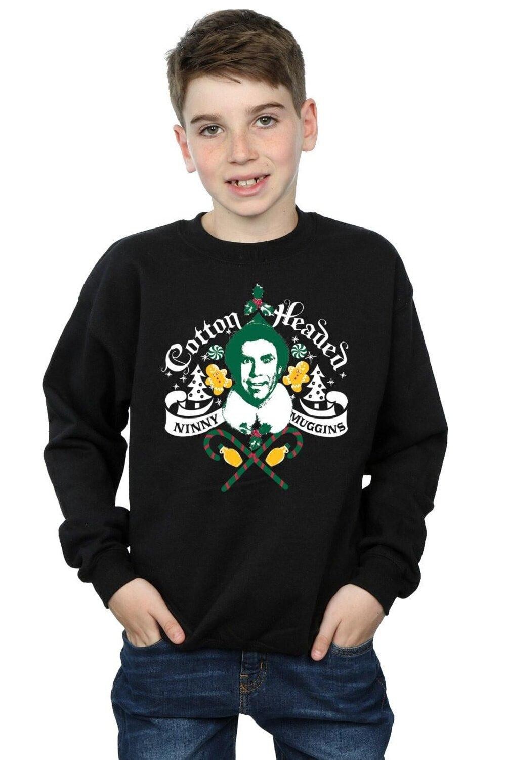

Толстовка Headed Ninny Muggins Elf, черный