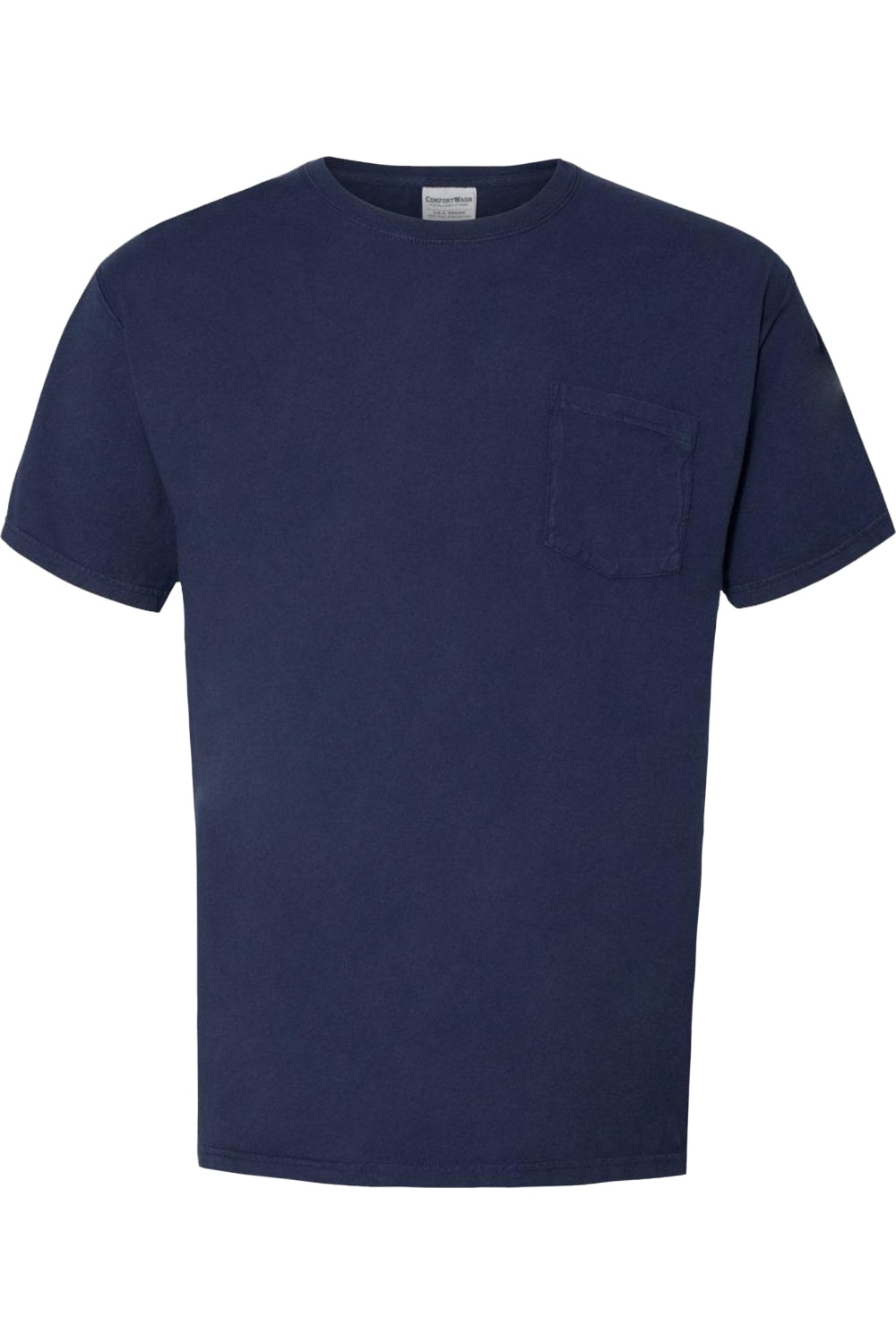 

Футболка ComfortWash by Hanes Garment-Dyed Pocket, темно-синий