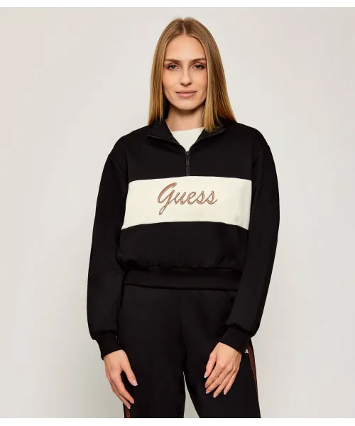 

Толстовка Fabia Cropped fit Guess Active, черный