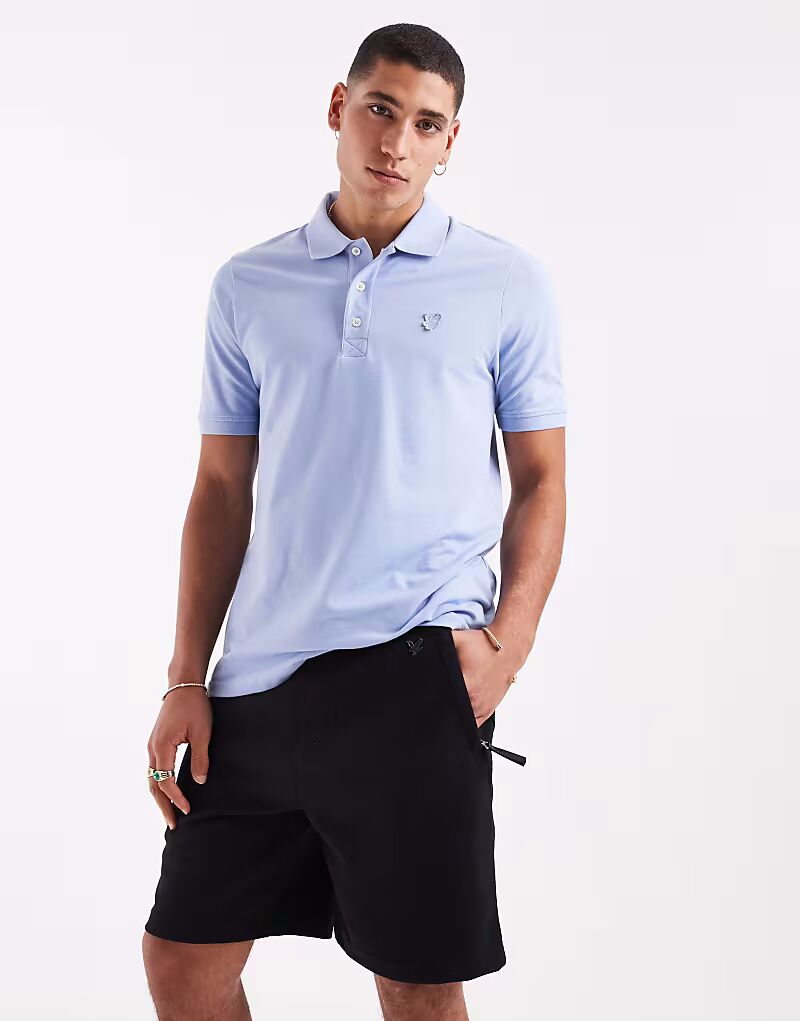 

Шорты Lyle & Scott средней длины с диагональным плетением, цвет w835 лак