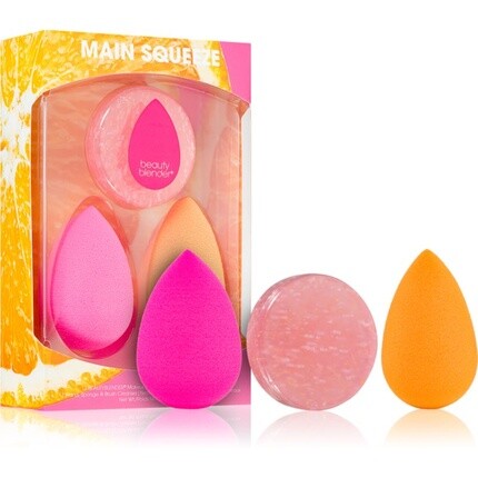 

beautyblender Main Squeeze Blend & Cleanse Set - аппликаторы для тонального крема