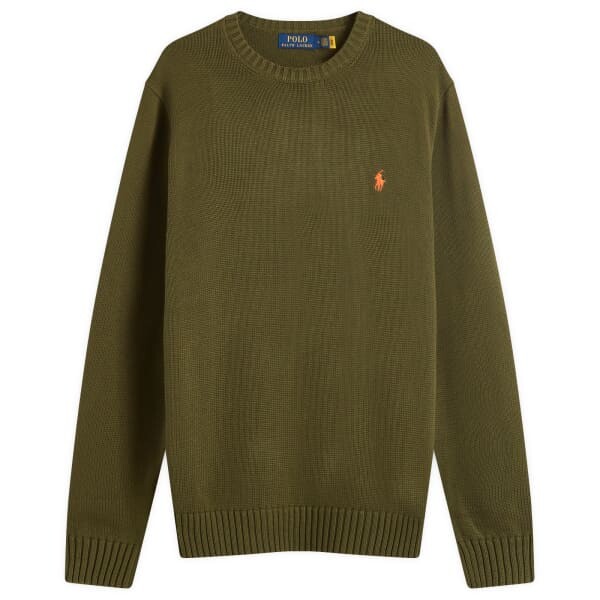 

Стандартный крой свитера Polo Ralph Lauren, зеленый
