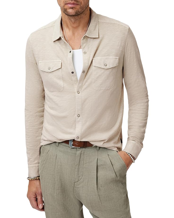 

Рубашка John Varvatos Arvon Western Shirt K5061S25, цвет Almond