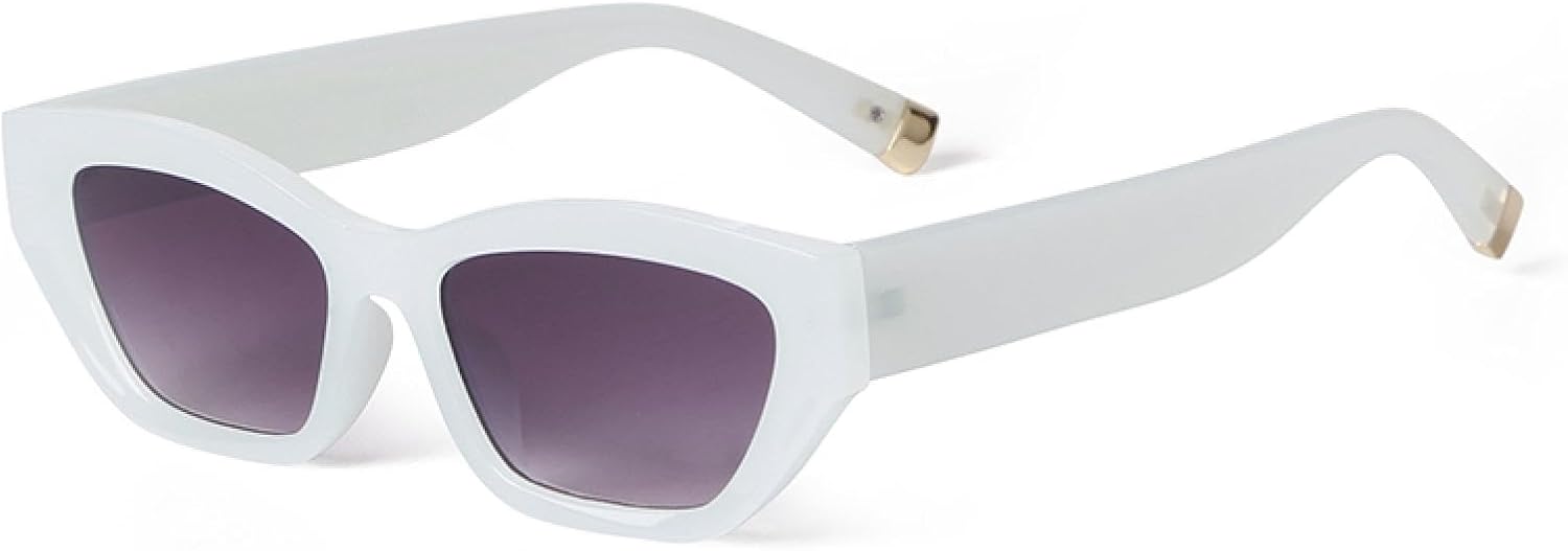 

Ретро винтажные солнцезащитные очки «кошачий глаз» квадратной формы для женщин и мужчин, черные, с защитой от УФ-излучения UV400, для активного отдыха, повседневные, классические женские очки WNCKSQ, C5