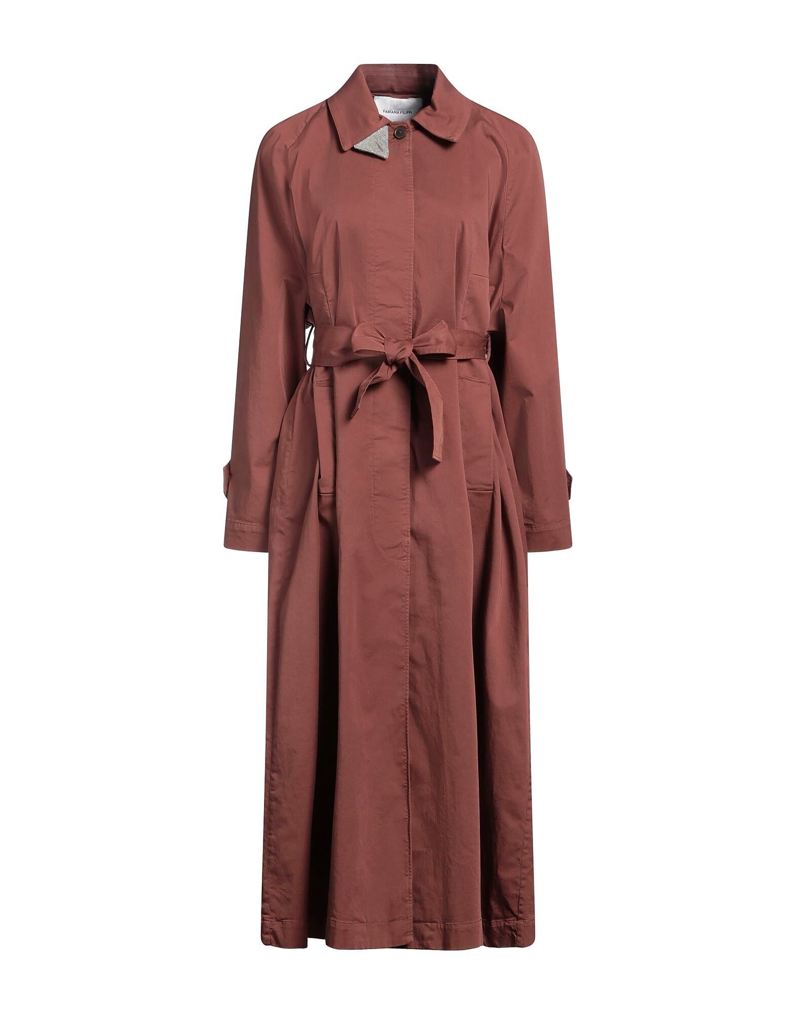 

Тренчкот Fabiana Filippi, шоколадный