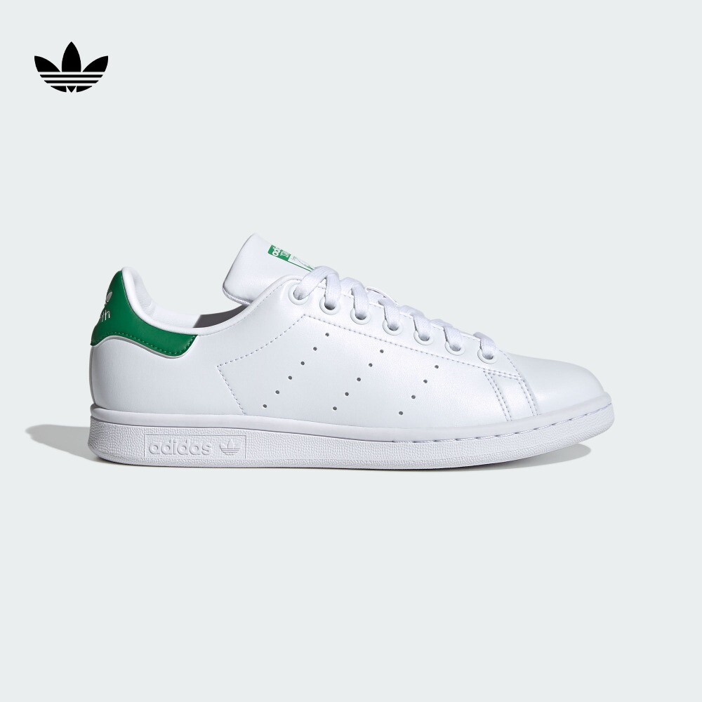 

Кроссовки женские Adidas Stan Smith спортивные, белый / зеленый