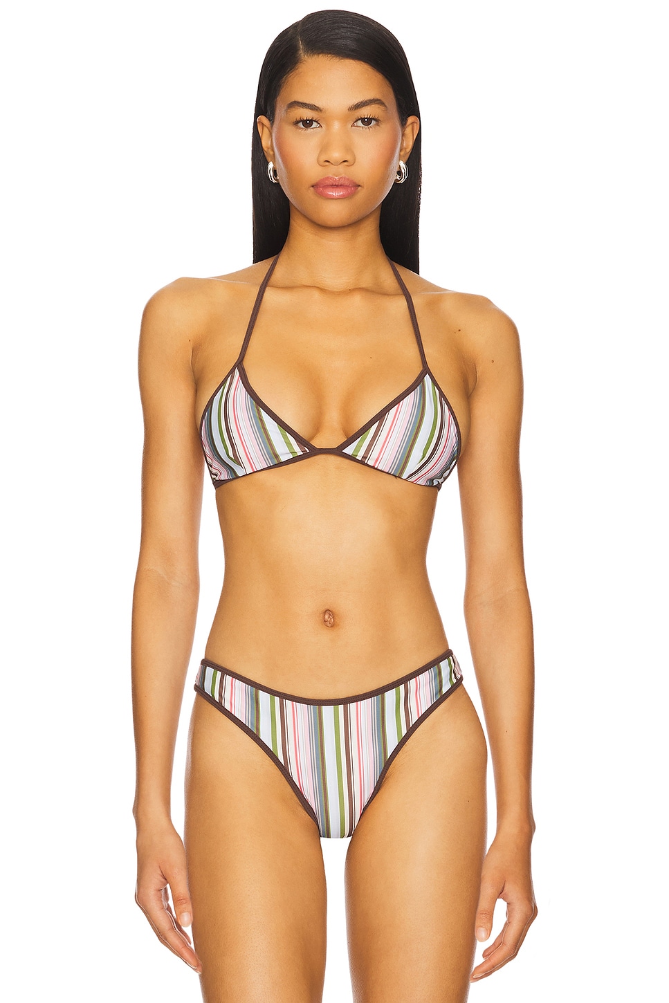 

Топ для бикини Ania Faithfull The Brand, meleu stripe multi