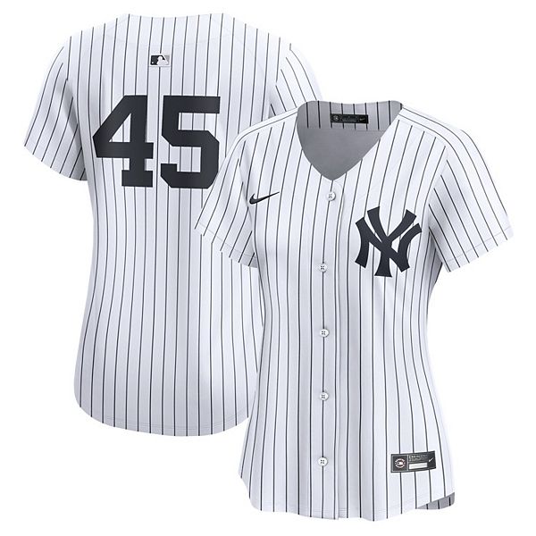 

Женская белая домашняя лимитированная футболка Gerrit Cole New York Yankees Nike, Белый, Женская белая домашняя лимитированная футболка Gerrit Cole New York Yankees Nike