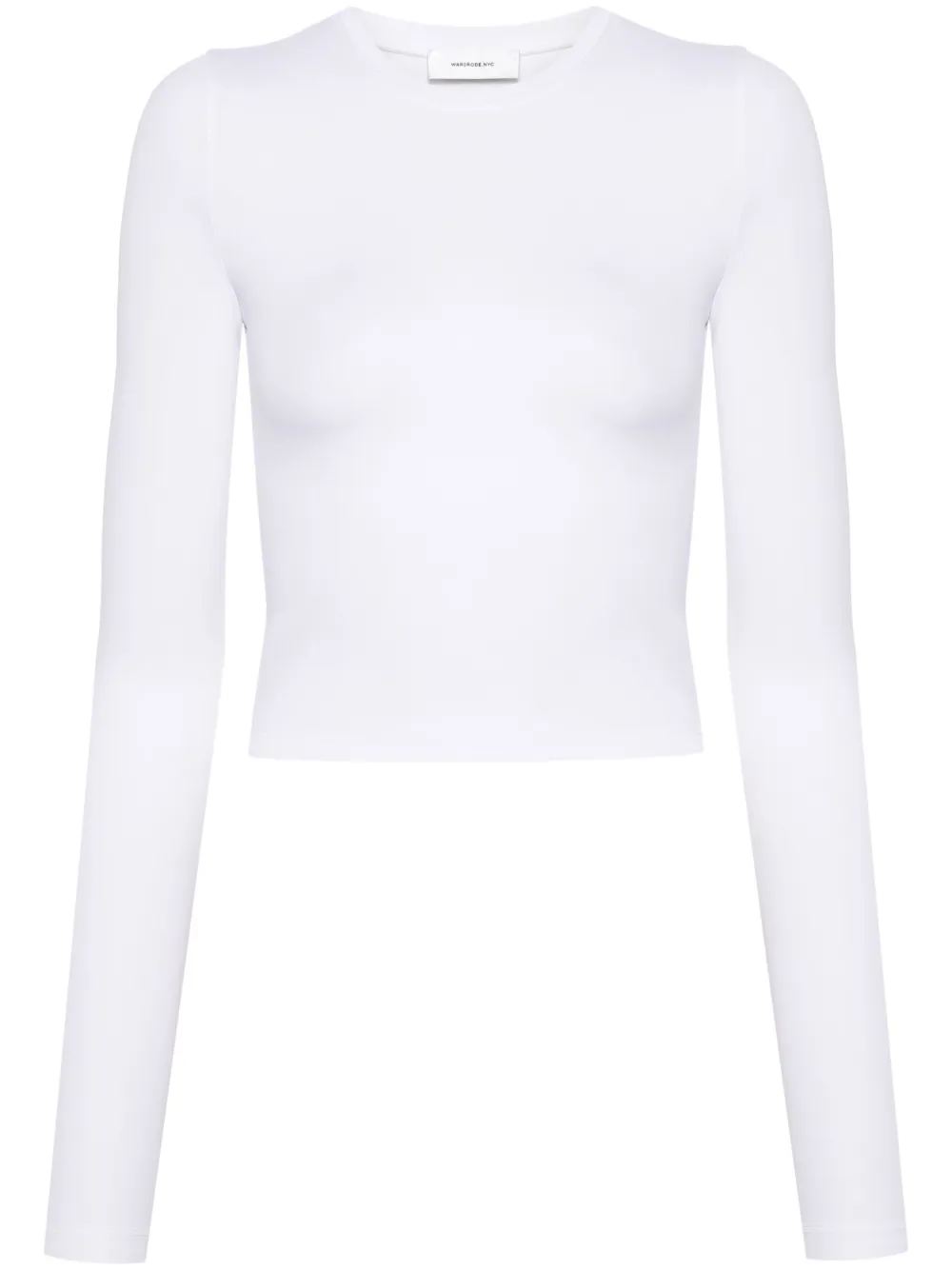 

Футболка из джерси с круглым вырезом WARDROBE.NYC, белый