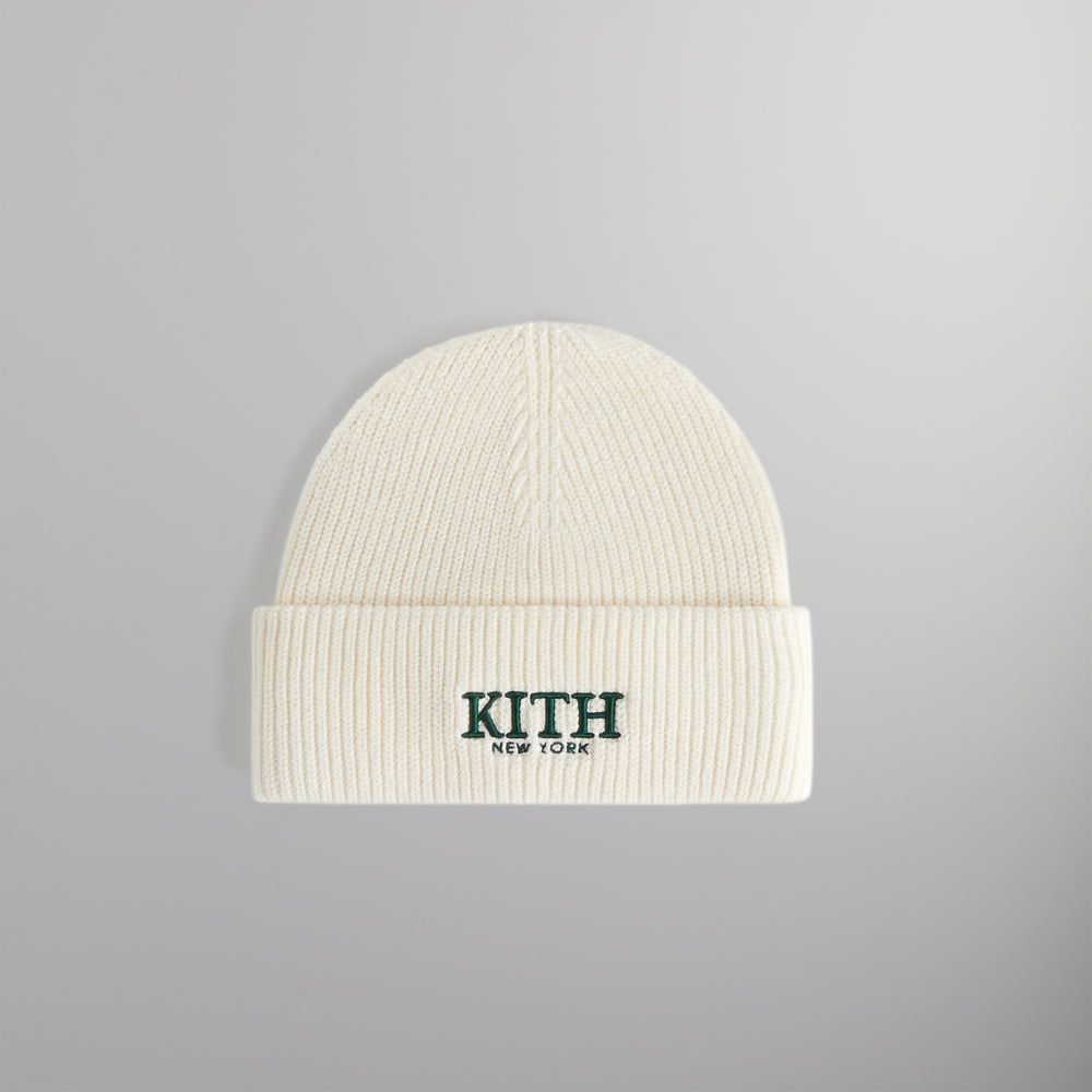 

Шапка Kith Serif Mia Beanie, цвет Sandrift