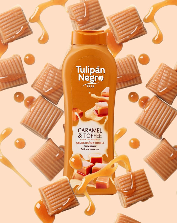 

Гель для душа Tulipan Negro с карамелью и ириской (650 мл)