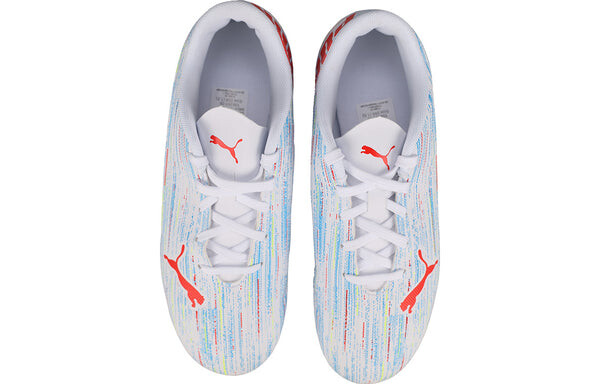 Кроссовки ultra 4.2 mg jr soccer shoes k 'white red blue' Puma, белый — фото 4
