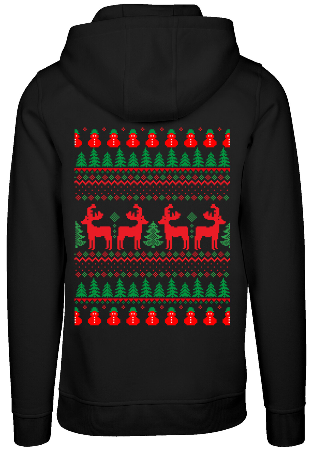 

Свитер F4NT4STIC Hoodie Christmas Weihnachten Reindeers, черный