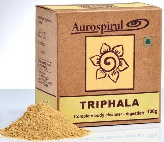 

Порошок Aurospirul, Triphala 100G выводит токсины