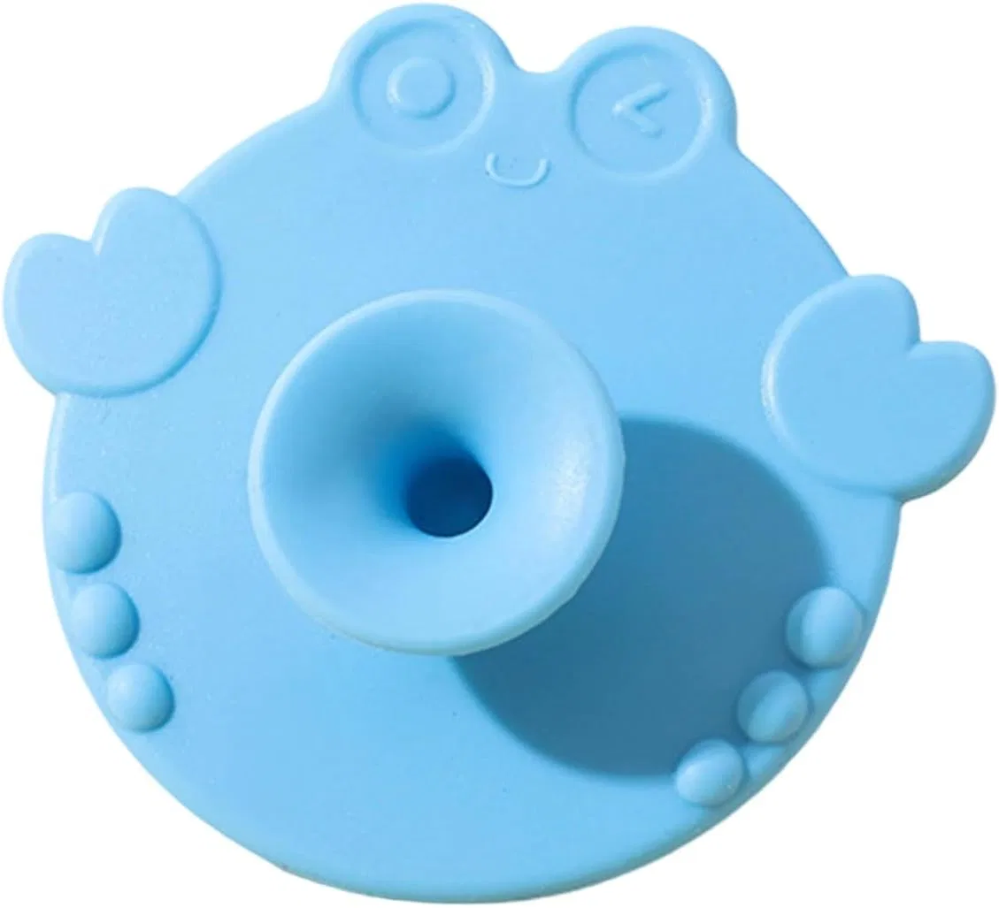 Детская силиконовая щетка для ванны с мультяшным дизайном Yupeiukli, Blau