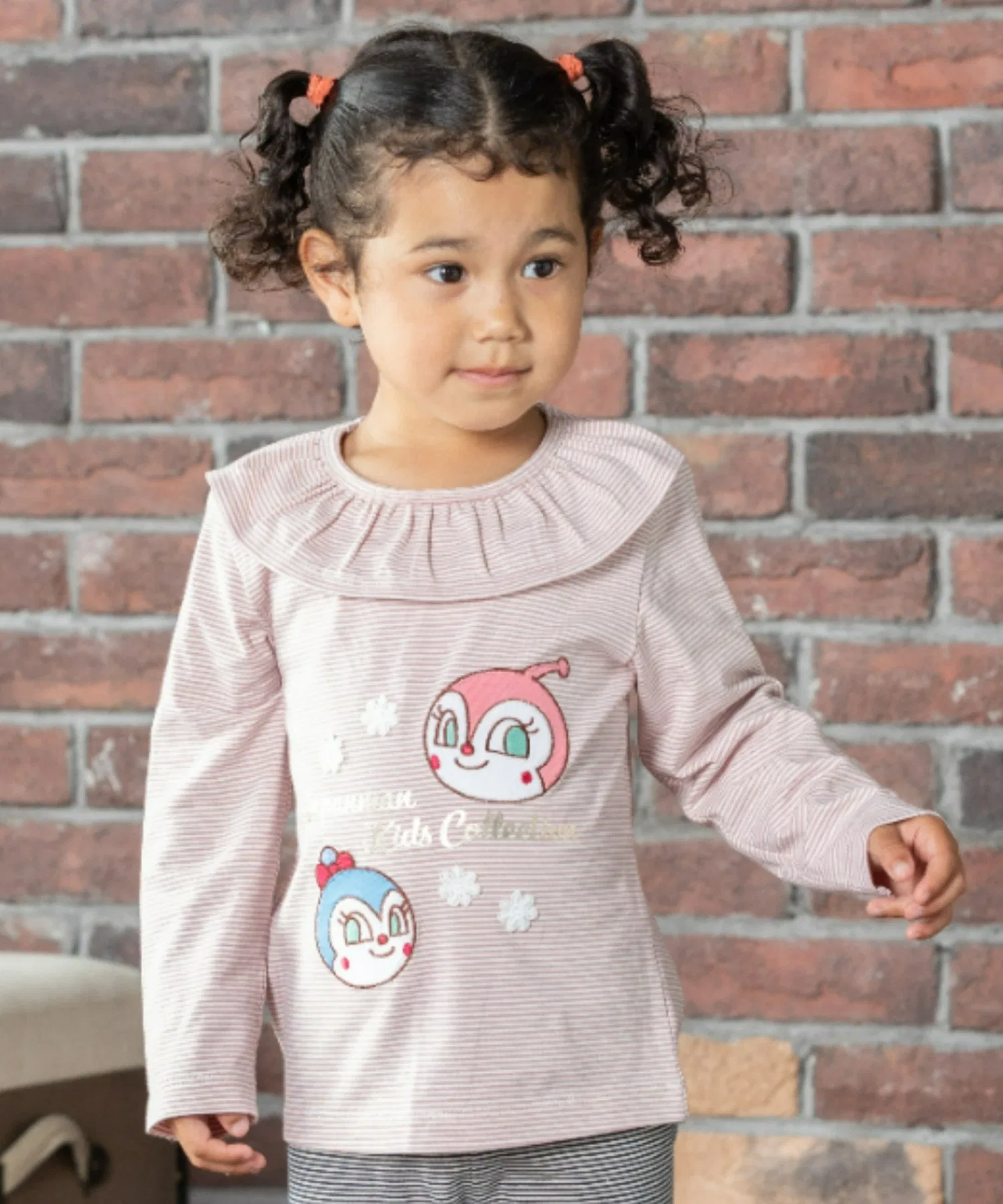 Детская футболка ANPANMAN KIDS COLLECTION с оборками и аппликацией