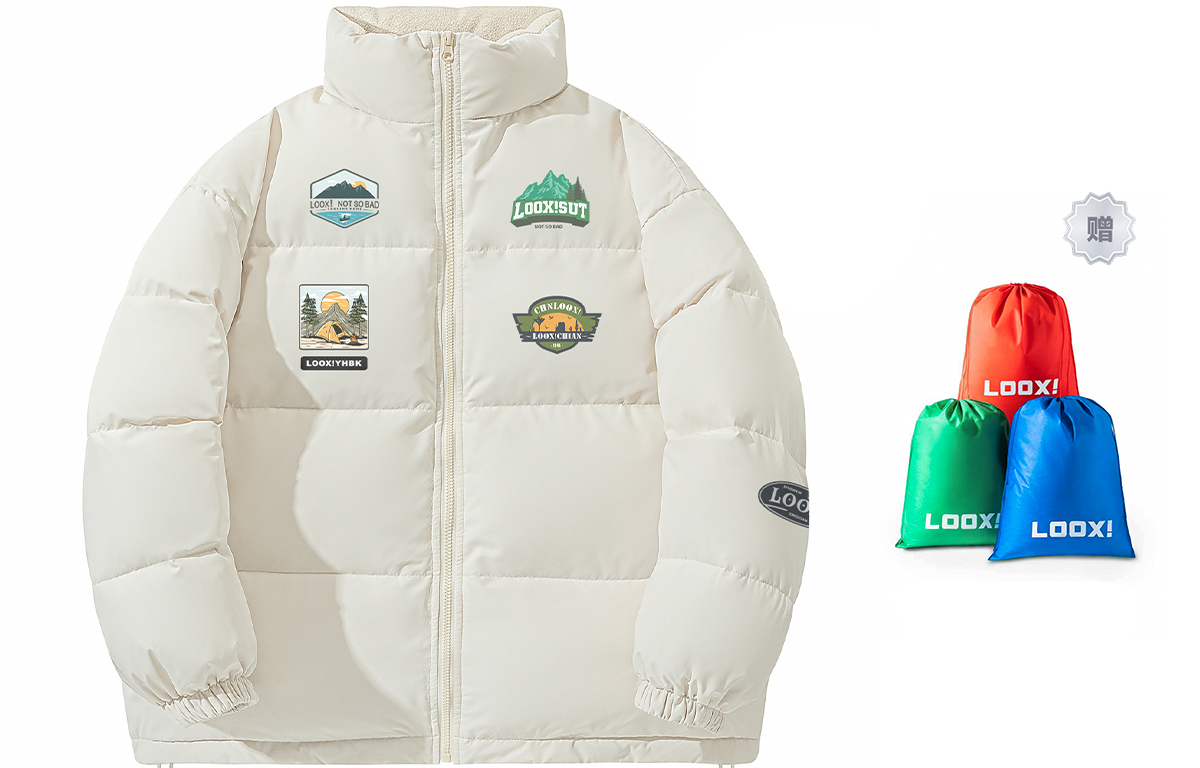

LOOX! Унисекс пуховик, Apricot (Fleece-Lined)