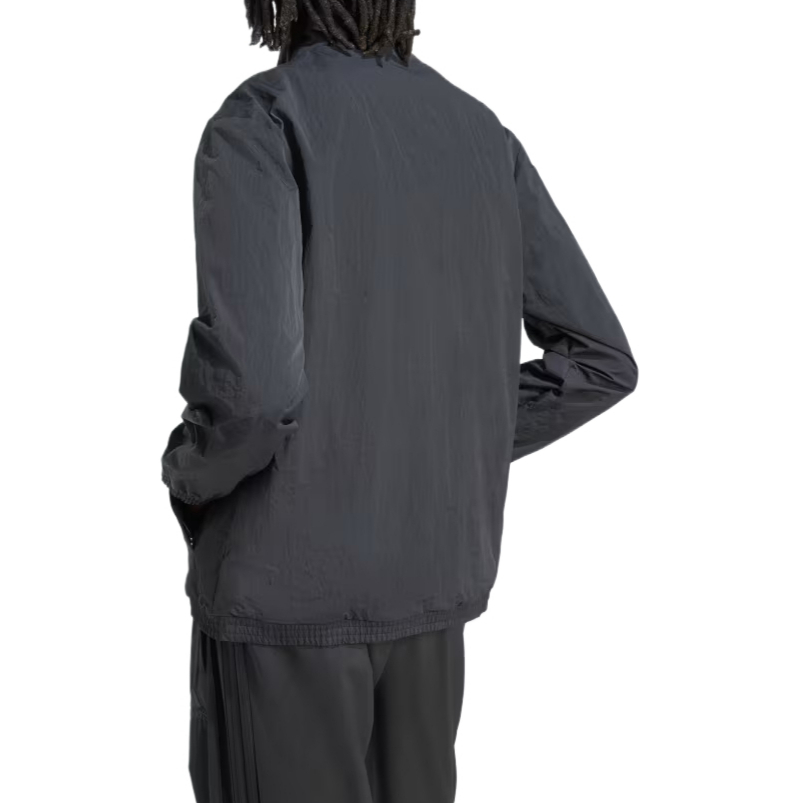 Толстовка Firebird Front Stripes Woven Track Adidas Originals, черный — фото 3