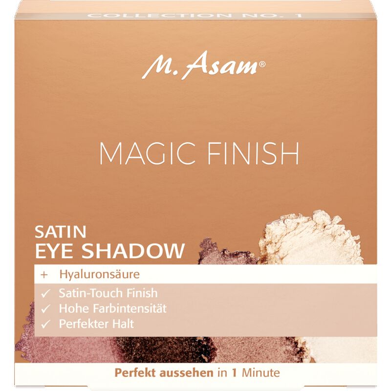 

MAGIC FINISH Атласные тени для век №1 M. Asam, 9 g