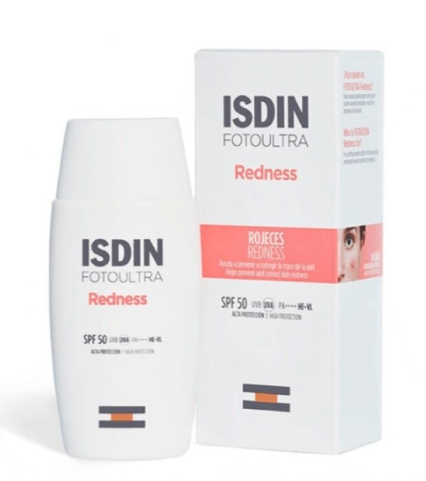 Крем солнцезащитный ISDIN Fotoultra Redness SPF50, 50мл