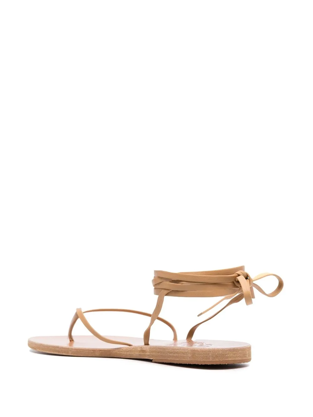 Сандалии с завязками на щиколотке Ancient Greek Sandals, нейтральный — фото 3