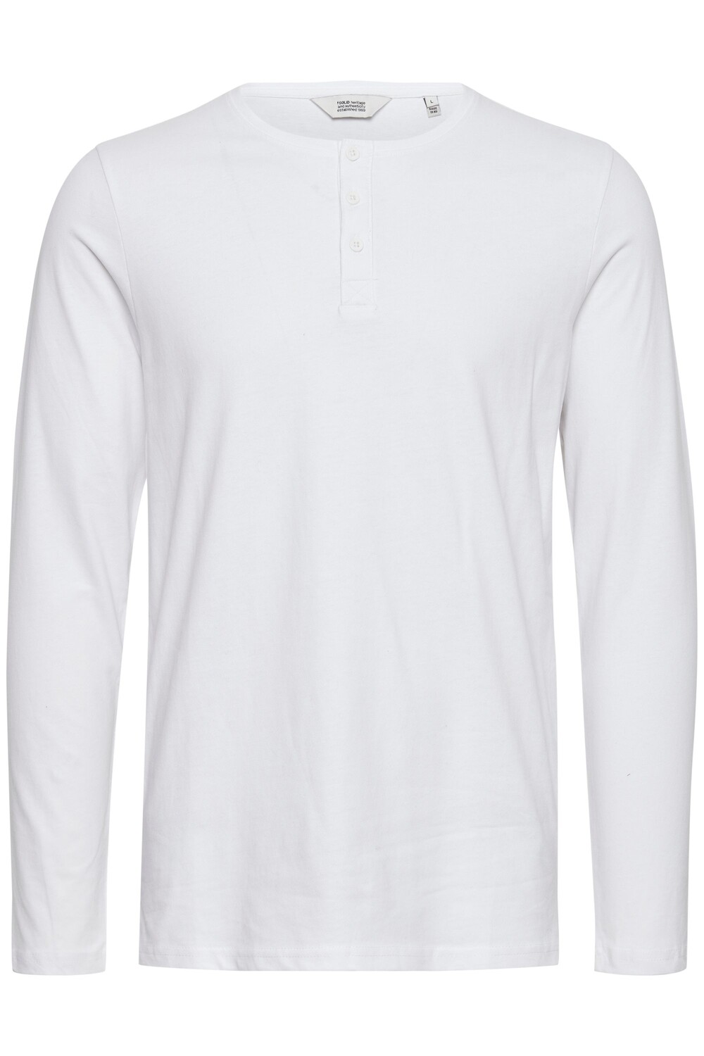 

Лонгслив !SOLID Langarmshirt, белый