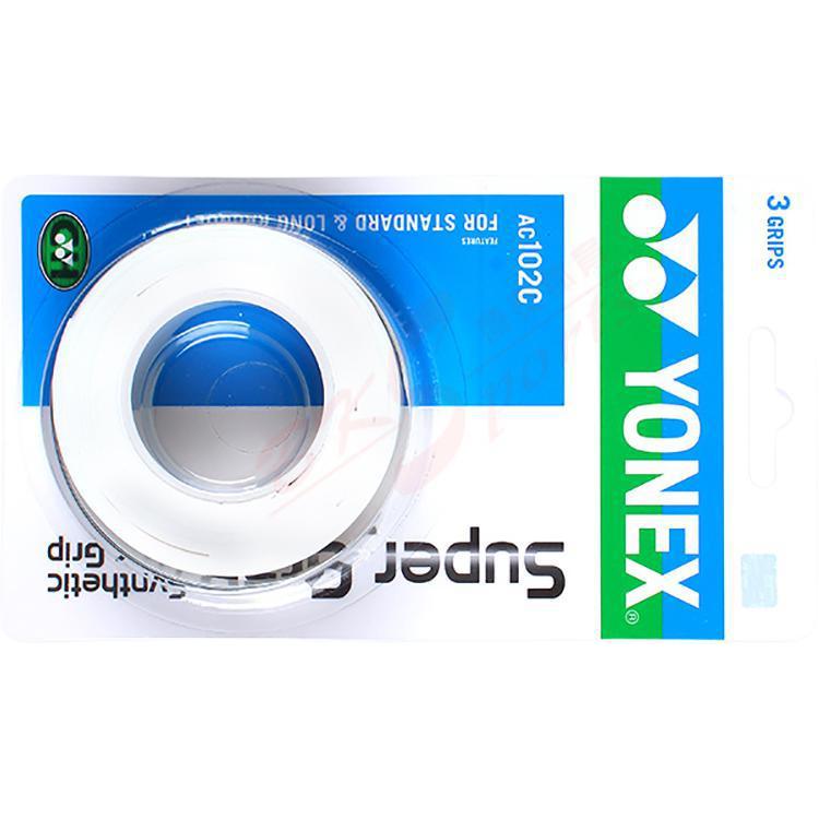 

Лента для рукоятки бадминтонной ракетки из полиуретановой резины, тонкая, для улицы и помещений YONEX, белый