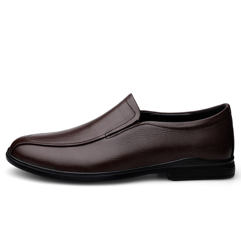 

Повседневные кожаные туфли мужские BOLE, Black