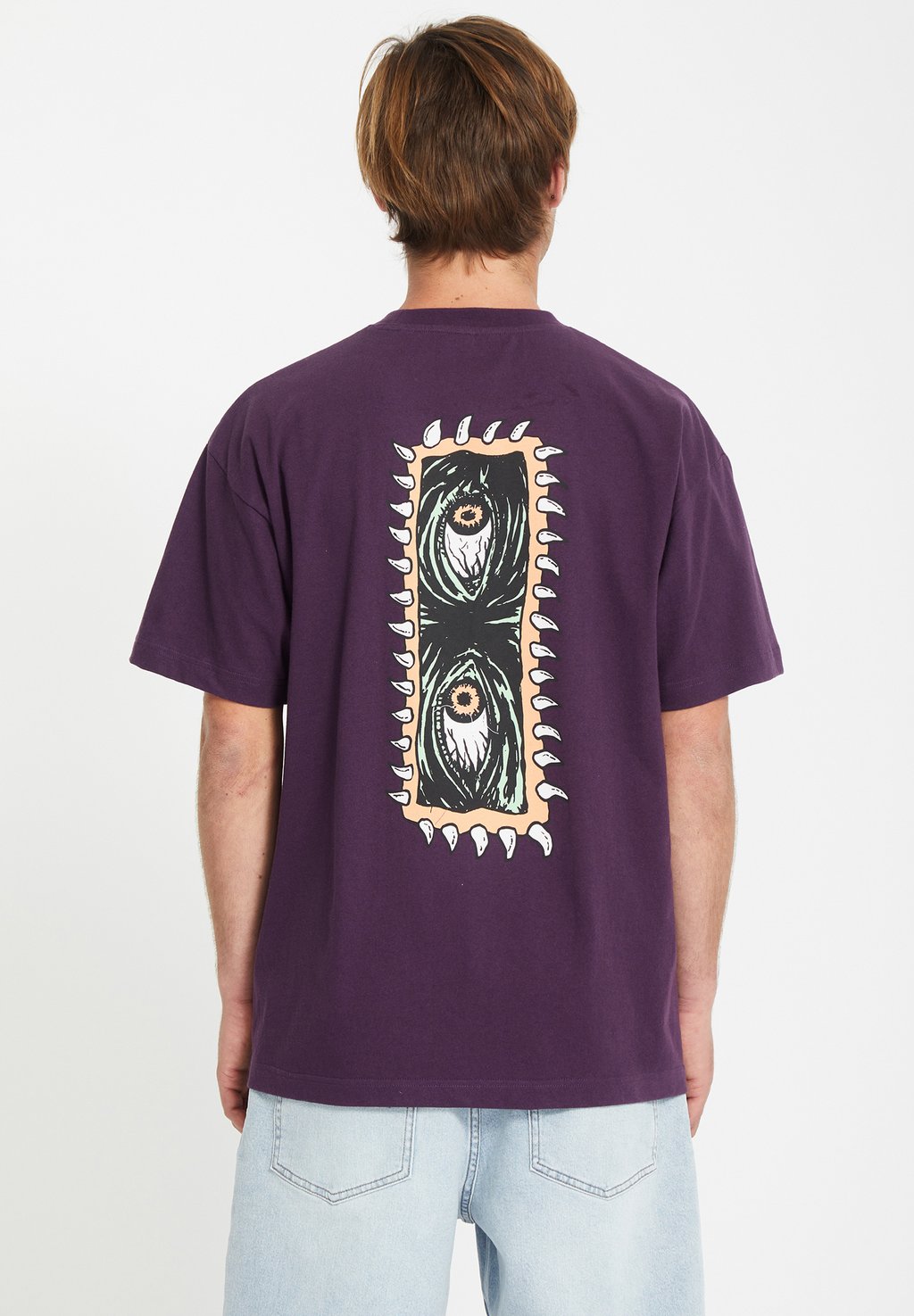 

Футболка с принтом TEE EYE RUST Volcom, фиолетовый