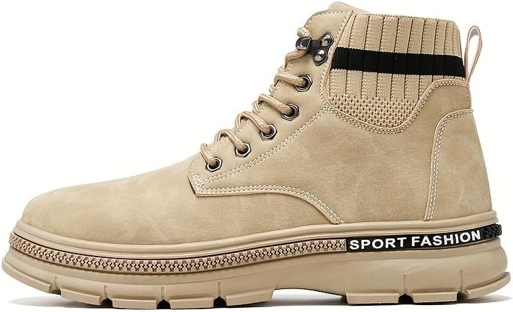 

Мужские повседневные спортивные кроссовки - Весенняя версия - Дышащие, модные, с простым деловым дизайном Hoalox, хаки