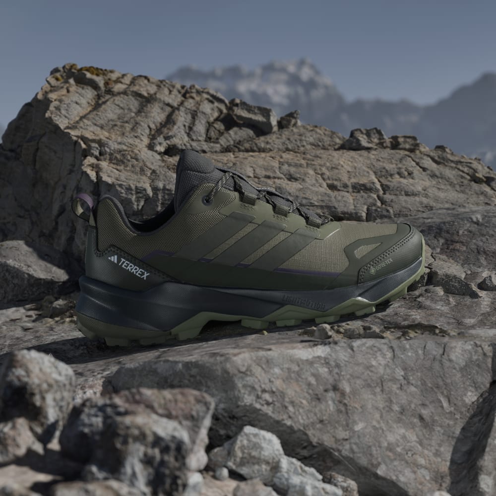 Кроссовки Adidas Terrex Skychaser AX5 GORE-TEX Hiking Shoes, цвет Olive Strata/Night Cargo/Tent Green — фото 2