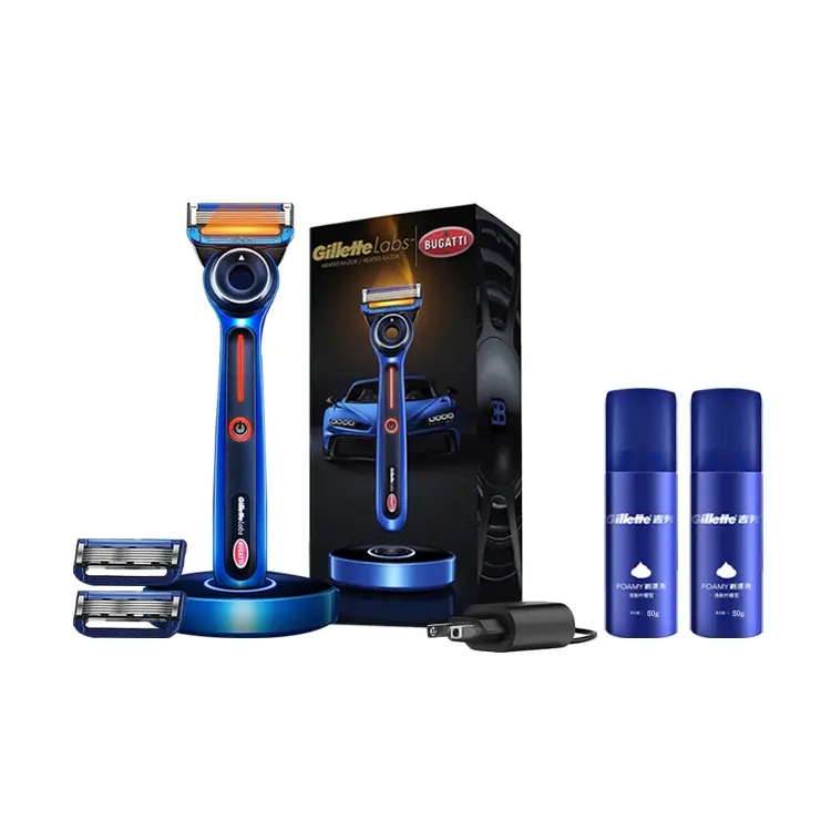 

Бритвенный станок Manual Razor Collaboration 1 держатель для ножей 2 головки лезвий + зарядная база Gillette