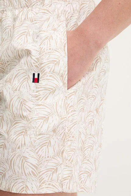 Плавки мужские с растительным принтом Tommy Hilfiger, бежевый — фото 4