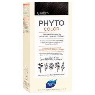 

Фито - Краска для волос 3. Темный каштан - 1 шт., Phyto