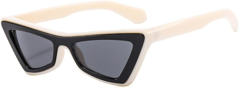 

Ретро-солнцезащитные очки «кошачий глаз» для женщин, защита от ультрафиолета UV400, леопардовый градиент, для мужчин, сине-оранжевые солнцезащитные очки LANGSER, Beige Grey