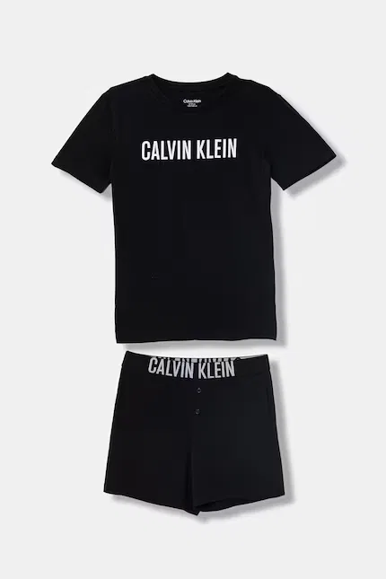 Пижама детская двухкомплектная Calvin Klein Underwear, черный