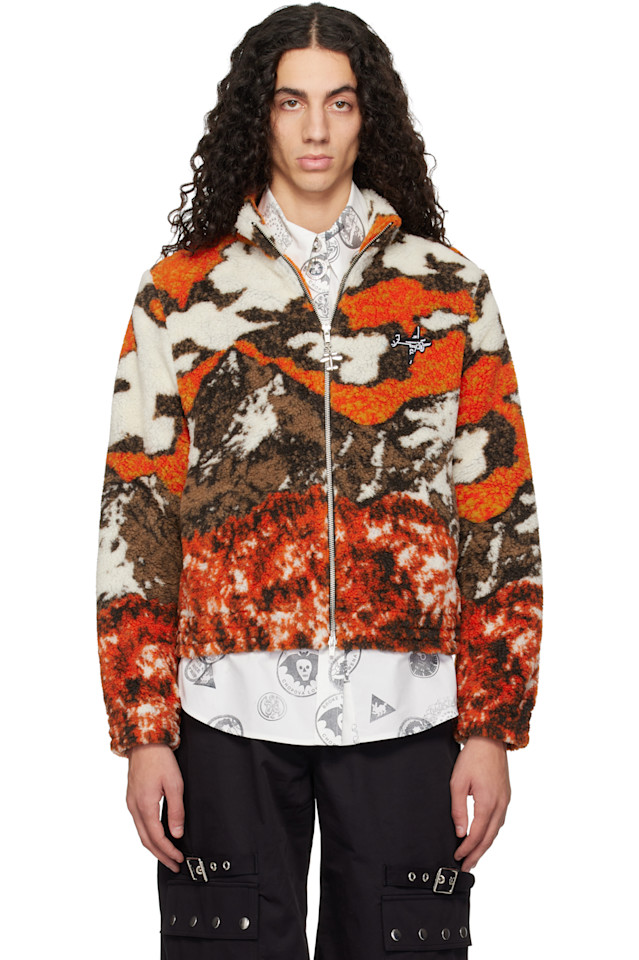 

Chopova Lowena Флисовая куртка Orange CL Airlines