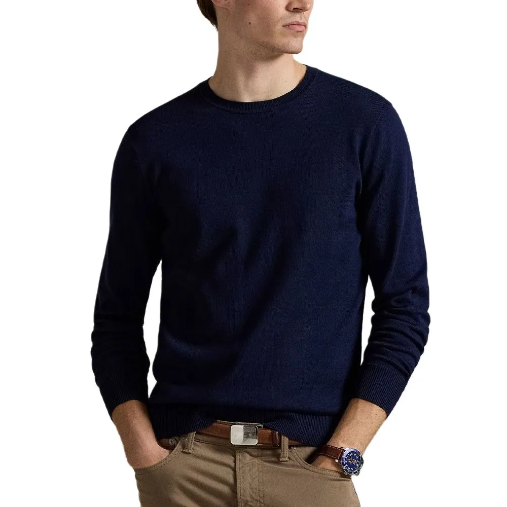 Толстовка FW25 мужская Polo Ralph Lauren, bright marine синий — фото 3