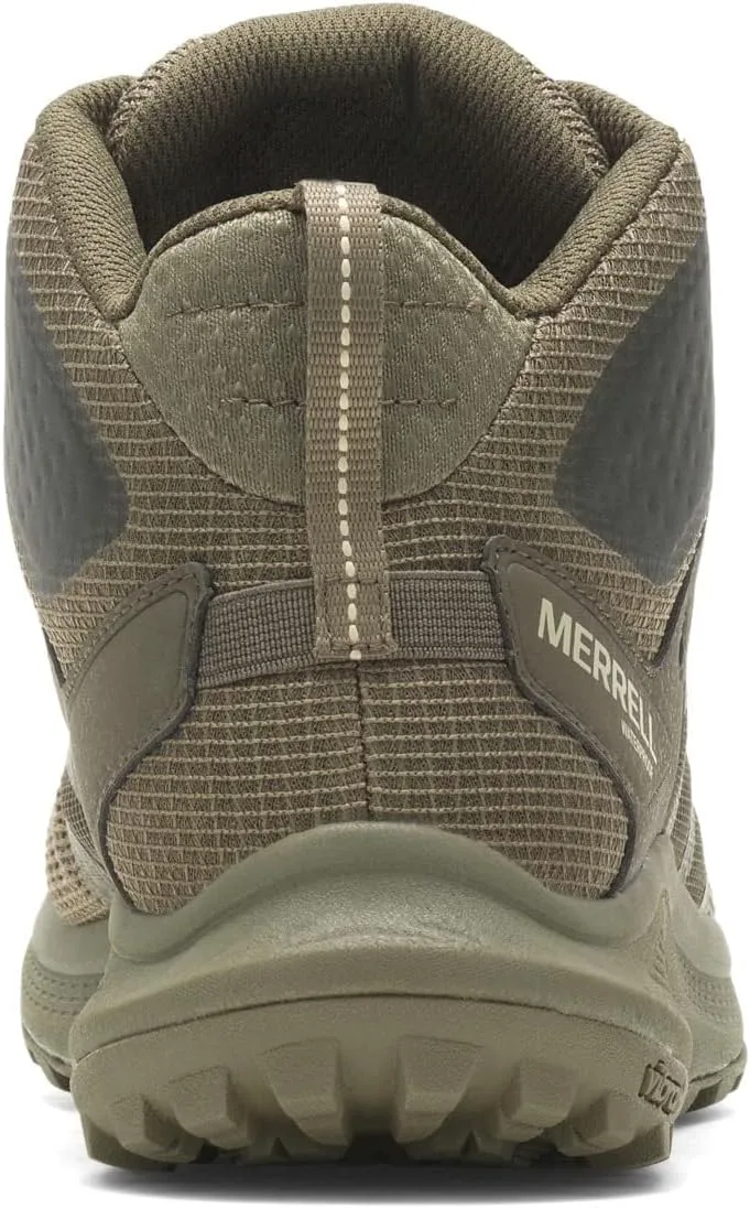 Мужские ботинки Merrell Nova 3 Tactical Mid Waterproof, темно-оливковый — фото 2